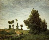 Gauguin, Paul - Landscape with Poplars